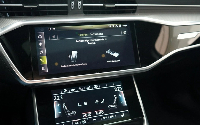 Audi A6 cena 209980 przebieg: 53908, rok produkcji 2019 z Niemcza małe 781